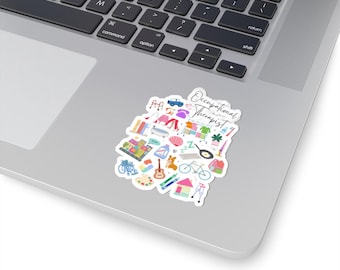 Occupational Therapist Sticker | Waterproof Vinyl Decal for OT
