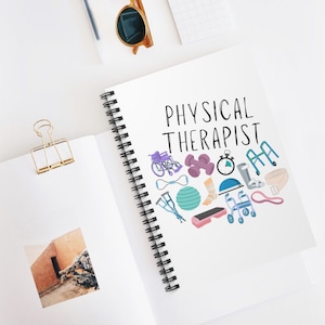 Spiralblock Physiotherapeut - Perfekt für Notizen, Journaling, Geschenke für Therapeuten, Mediziner, Reha-Praktiker