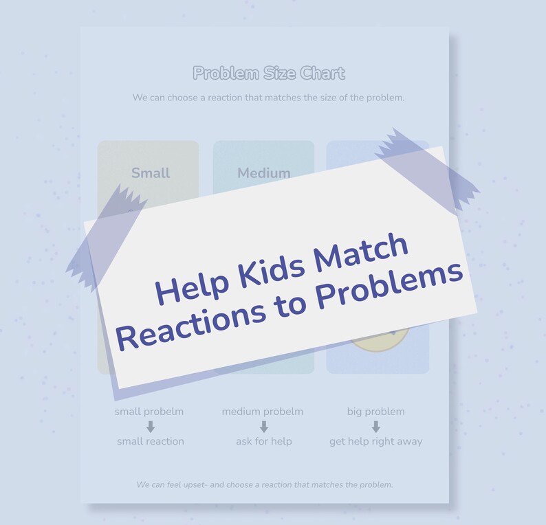 Big Feelings Self-regulation Toolkit for Kids • Printable Emotional ...