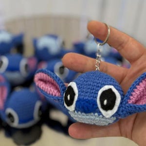 Porte-clés au point de crochet