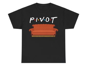 Pivot Friends Unisex Heavy Cotton Tee