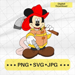 PNG del topo pompiere, immagine del topo pompiere, file di taglio del topo pompiere