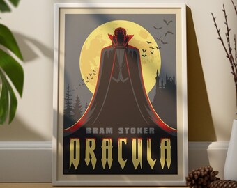 Dracula Poster | Movie Poster | Vampire Poster | Print Gift | Movie | Home Decor | Wall Decor | Vintage Poster