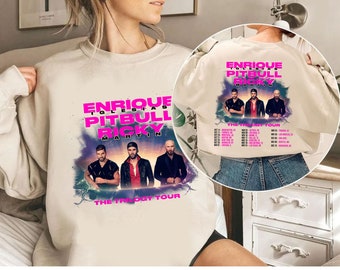 Enrique Iglesias World Tour 2023 Merch, Vintage Album The Trilogy Tour 2023  Tickets Tee, Enrique Iglesias Pitbull Ricky Martin T Shirt - teejeep