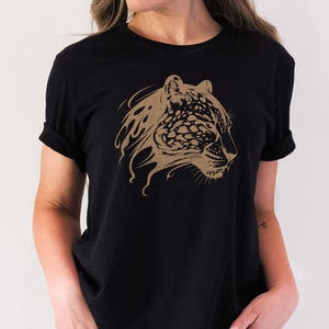 Leopard Graphic Shirt | Leopard Print Shirt, Mom Shirt, Boho Shirt Women, Animal Print Shirt, Wildlife Shirt, Graphic Tees for Women Trendy
