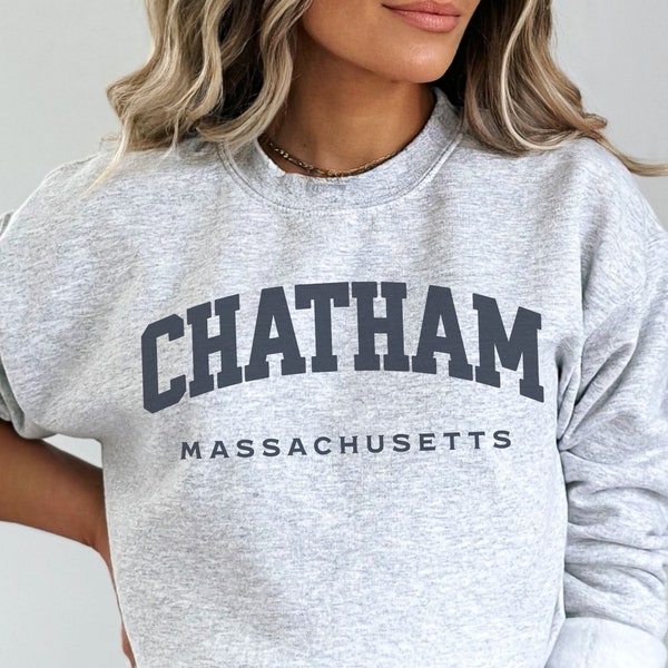Chatham Massachusetts Preppy Sweatshirt, Chatham Sweatshirt Gift, Chatham MA Crewneck, Chatham Cape Cod Sweatshirt, Chatham Bars Inn Shirt