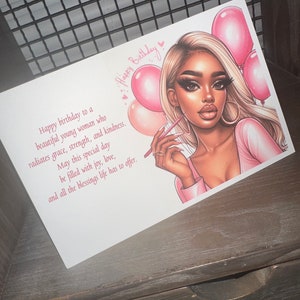 Tarjetas de felicitación de cumpleaños y San Valentín hechas a medida con frases de amor y dibujos animados divertidos y divertidos