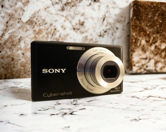 Sony Cybershot DSC-W530 Camera - Sleek Black Digital Camera for Capturing Life's Moments, Ideal Photographer's Gift, Y2K Digital