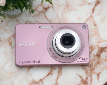 Sony Cybershot DSC-W350 Pink Digital Camera - 14.1MP, 4x Optical Zoom, Compact & Stylish, Perfect for Everyday Use, Excellent Condition