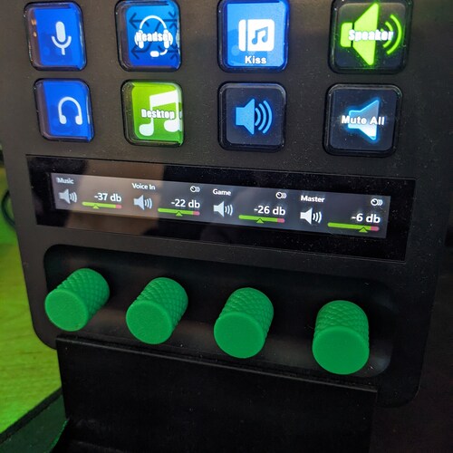 Stream Deck Plus Knobs/Dials, Custom Colors!