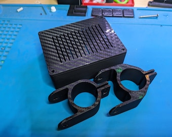 Sim Racing DIY Pedal Rumbler Kit (Case and Brackets Only)