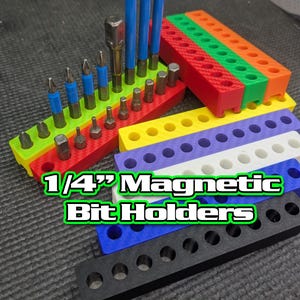 Magnetic 1/4" Hex Bit Holder (Pair)