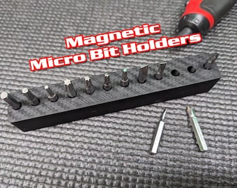 Magnetic Precision Micro Hex Bit Holder (4mm Shank) (Pair)