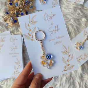 Personalized Resin Unique Wedding Bulk Epoxy Keychain Favors For Guest, Bridal-Baby Shower, Gender Reveal, Baptism, Birthday Party, Souvenir