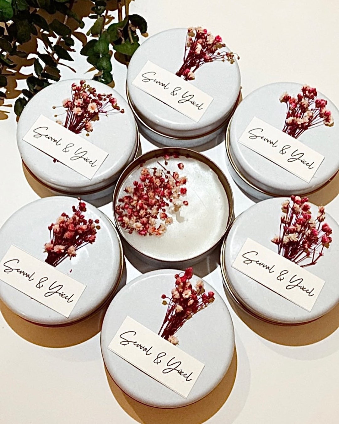 Personalized Mini Candles Wedding Favors for Guests in Bulk Etsy
