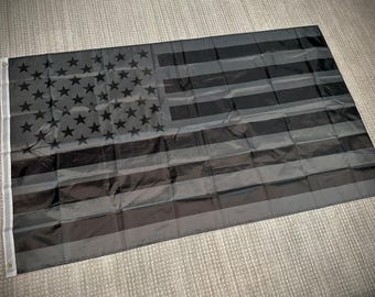 American Flag - Blackout - Double-Sided