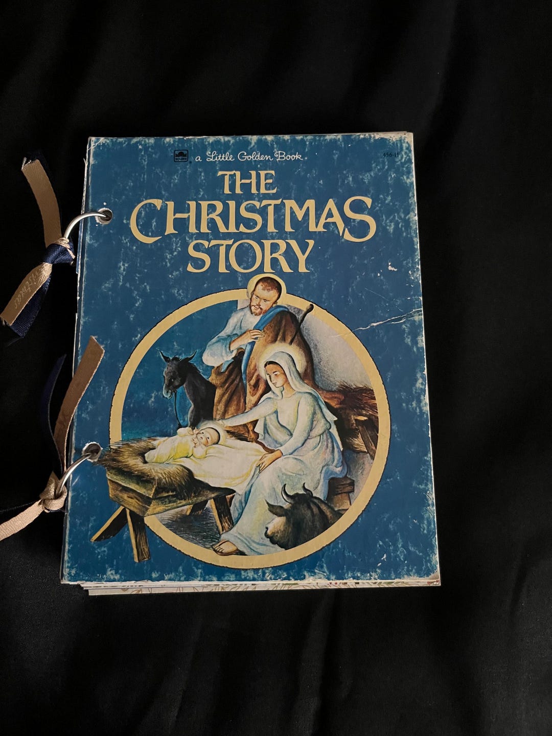 The Christmas Story Little Golden Book Junk Journal Etsy