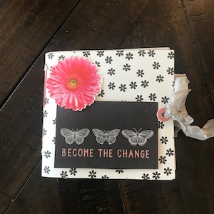 Black and White Junk Journal