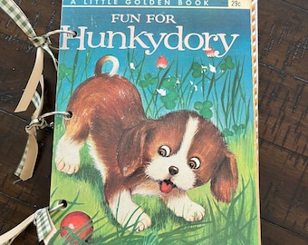Hunkydory Little Golden Book Junk Journal