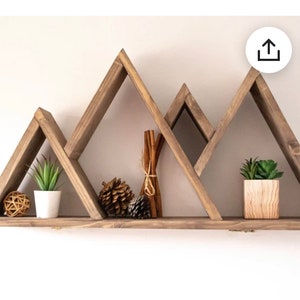 Handcrafted shelf