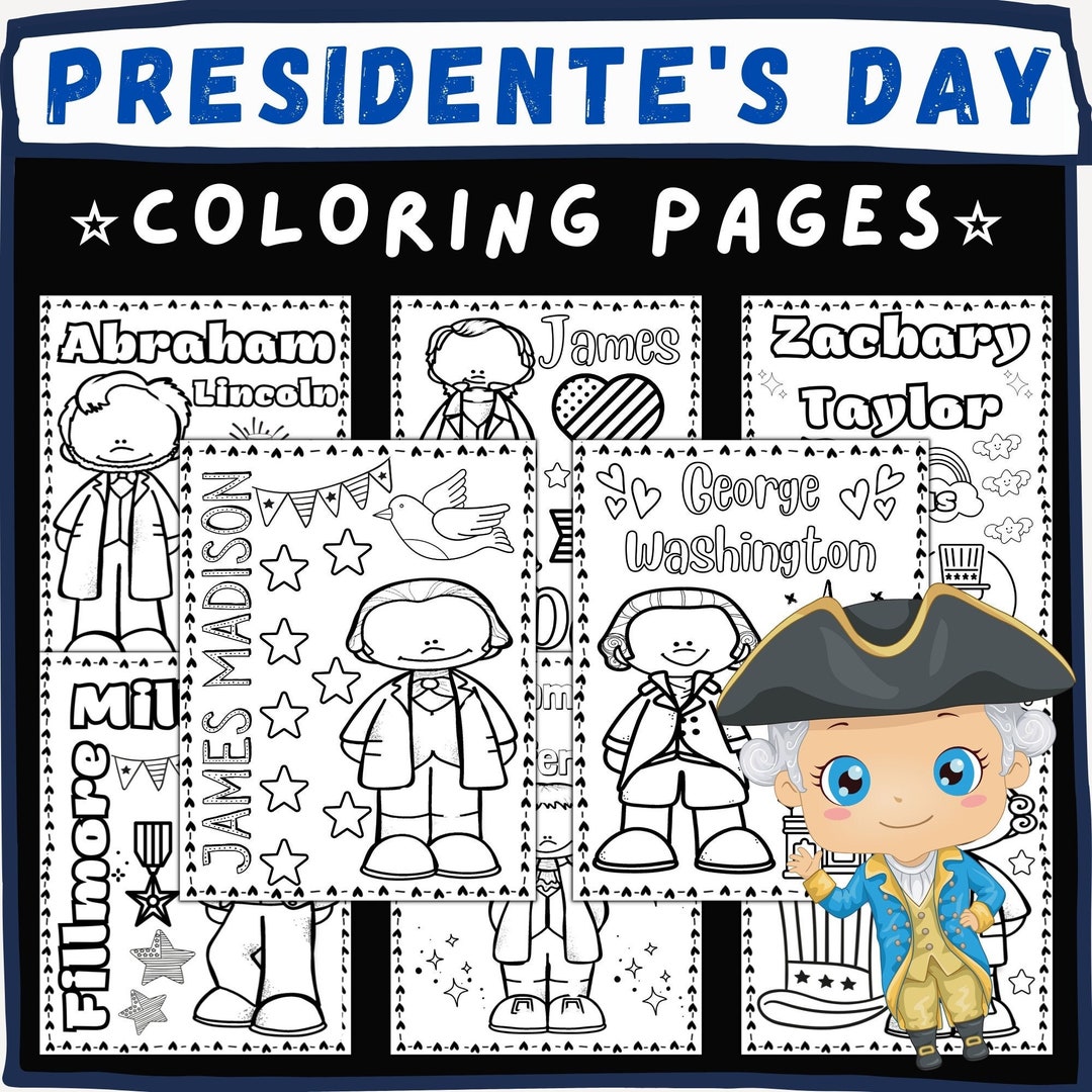 Printable Presidents' Day Coloring Pages  46