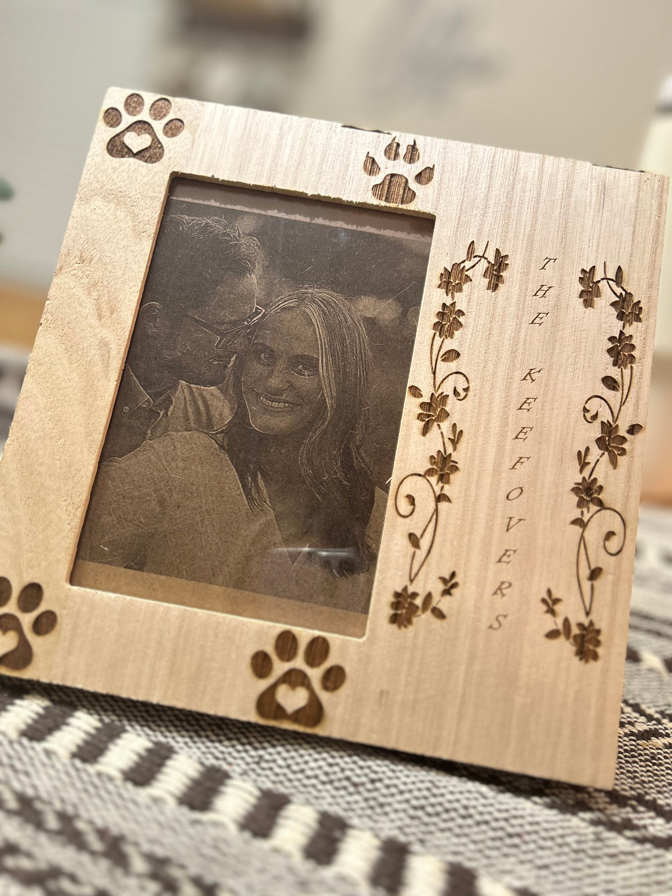 Custom Engraved Frame or Photo and Frame - Etsy