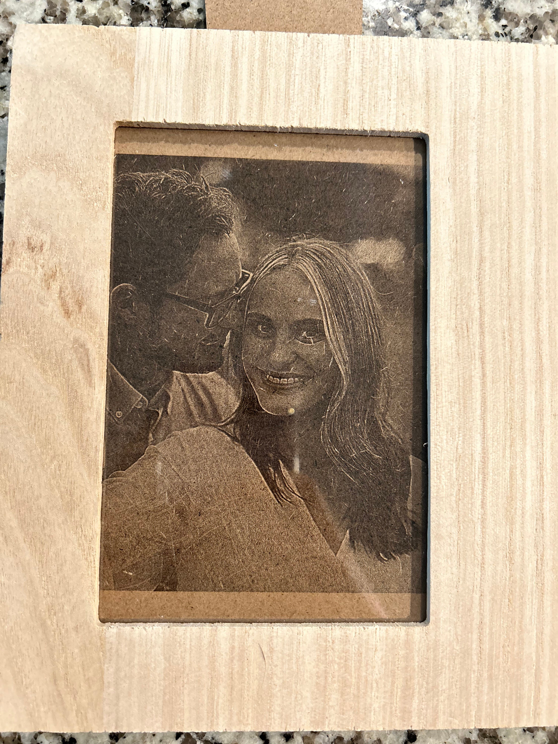 Custom Engraved Frame or Photo and Frame - Etsy