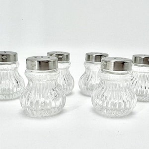 Vintage WMF Salz & Pfeffer Streuer Mini Streuer 6er Set