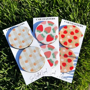 Stylish Car Coasters: Protect Your Cup Holders in Style