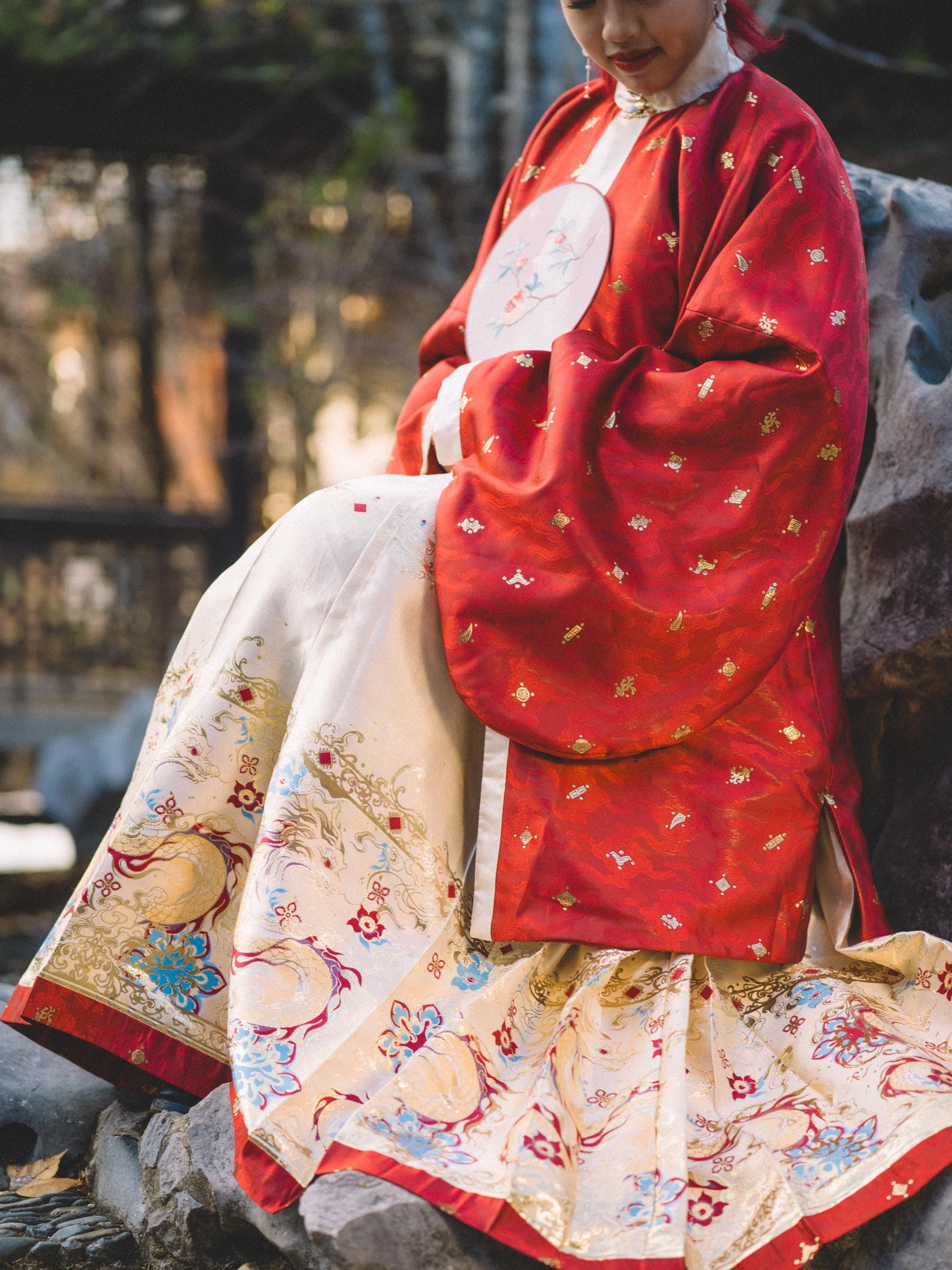 雲化龍 / YUNHUALONG / SERAPHINE - Hanfu, Ming Dynasty, 3-Piece Set, Original Hanfu Designs Made Tailored to Custom Measurement Preorder
