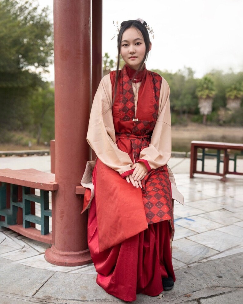 機杼 / JIZHU / LOOM - Hanfu, Late Ming Dynasty, 4-piece Set, Original ...