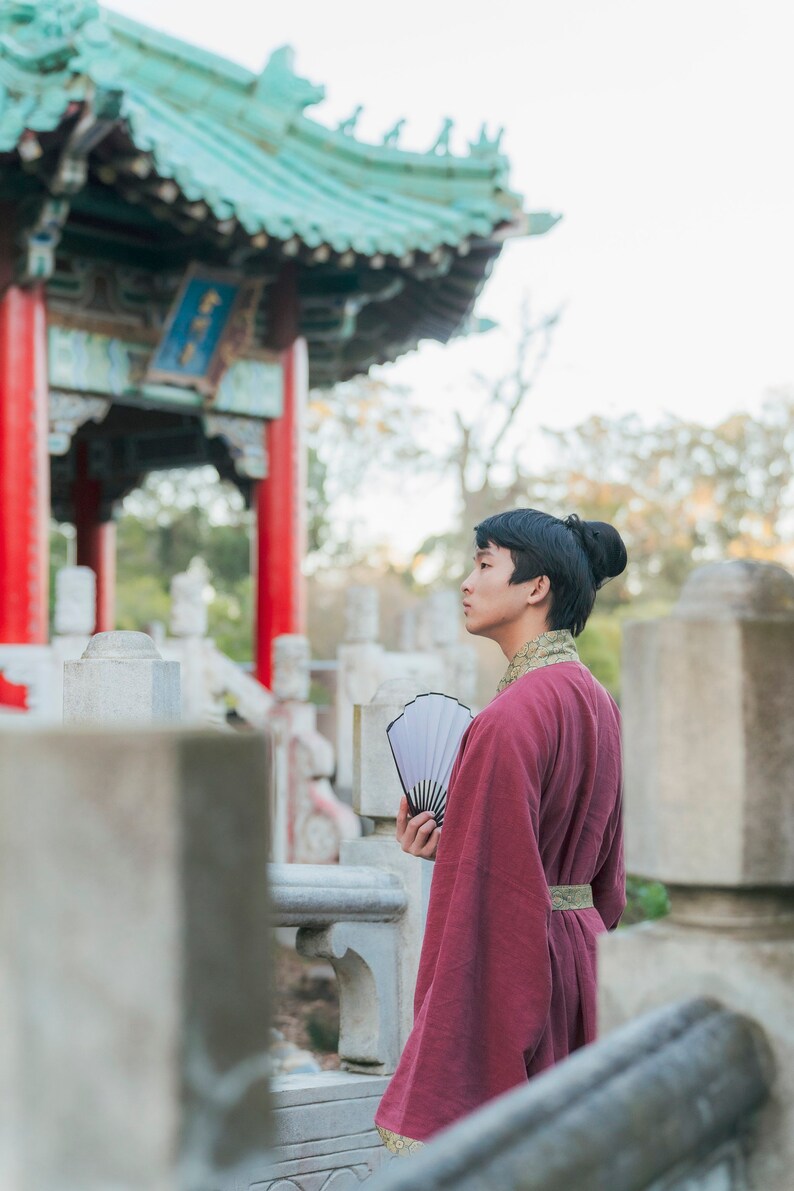 曉風清 / XIAOFENGQING / CARDINAL - Hanfu, dinastia Song, set da 2 pezzi, modelli Hanfu originali realizzati su misura con misure personalizzate. Preordine immagine 2