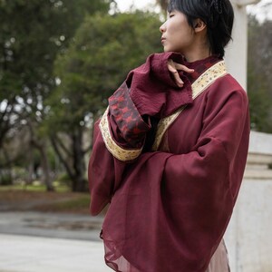 夢廣寒 / MENGGUANGHAN / REVERIE - Jin-Dynastie, 4-teiliges Set, Original Hanfu Designs nach Maß VORBESTELLUNG Bild 3
