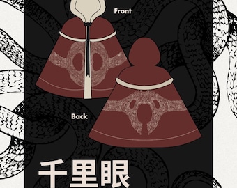 千里眼 / QIANLIYAN / NAJA - Hanfu, Hanyuansu, zestaw jednoczęściowy, Oryginalne wzory Hanfu dopasowane do niestandardowych wymiarów