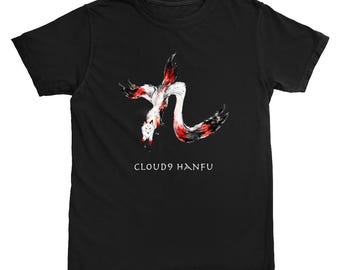 Cloud9 九 Nine Fox Logo Black Crewneck T-Shirt (CC)