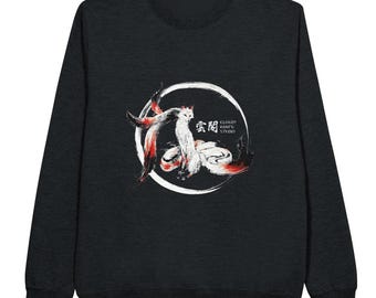 Bluza z okrągłym dekoltem Black Cloud9 Circle Fox Logo Premium Unisex