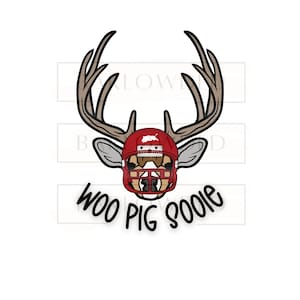 Arkansas football deer svg, png, jpg. digital download