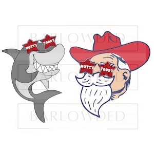 Ole Miss Mascot sunglasses svg, png, jpg. digital download only