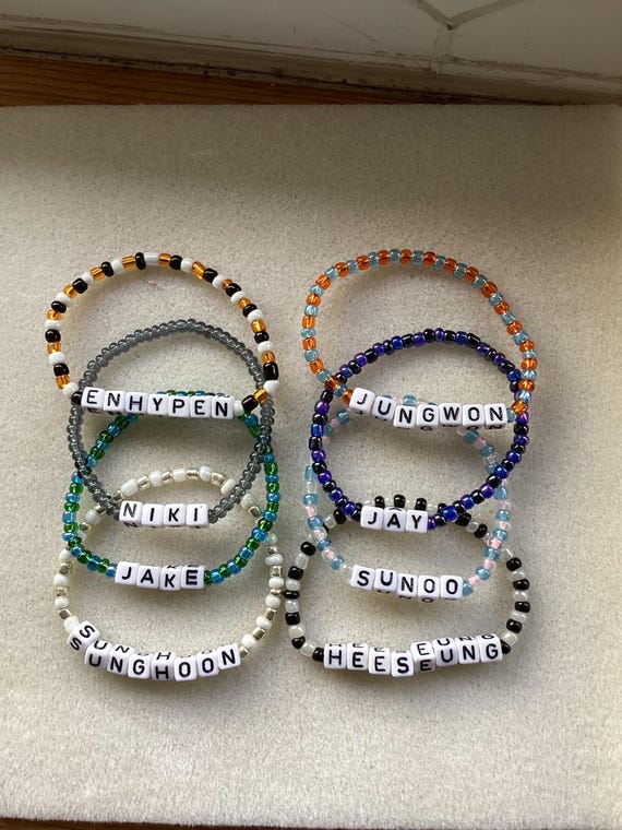 Enhypen Fan Bracelets - Etsy
