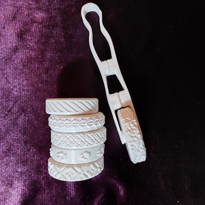 Clay Wheel Roller Set with Handle