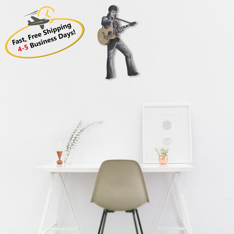 Elvis Presley Swinging Legs Wall Clock, Elvis Presley Gifts, Elvis Gift