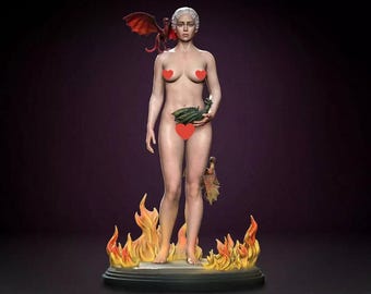 Archivo STL del dragón de Daenerys Targaryen: Impresión 3D de Juego de Tronos (Descarga digital)