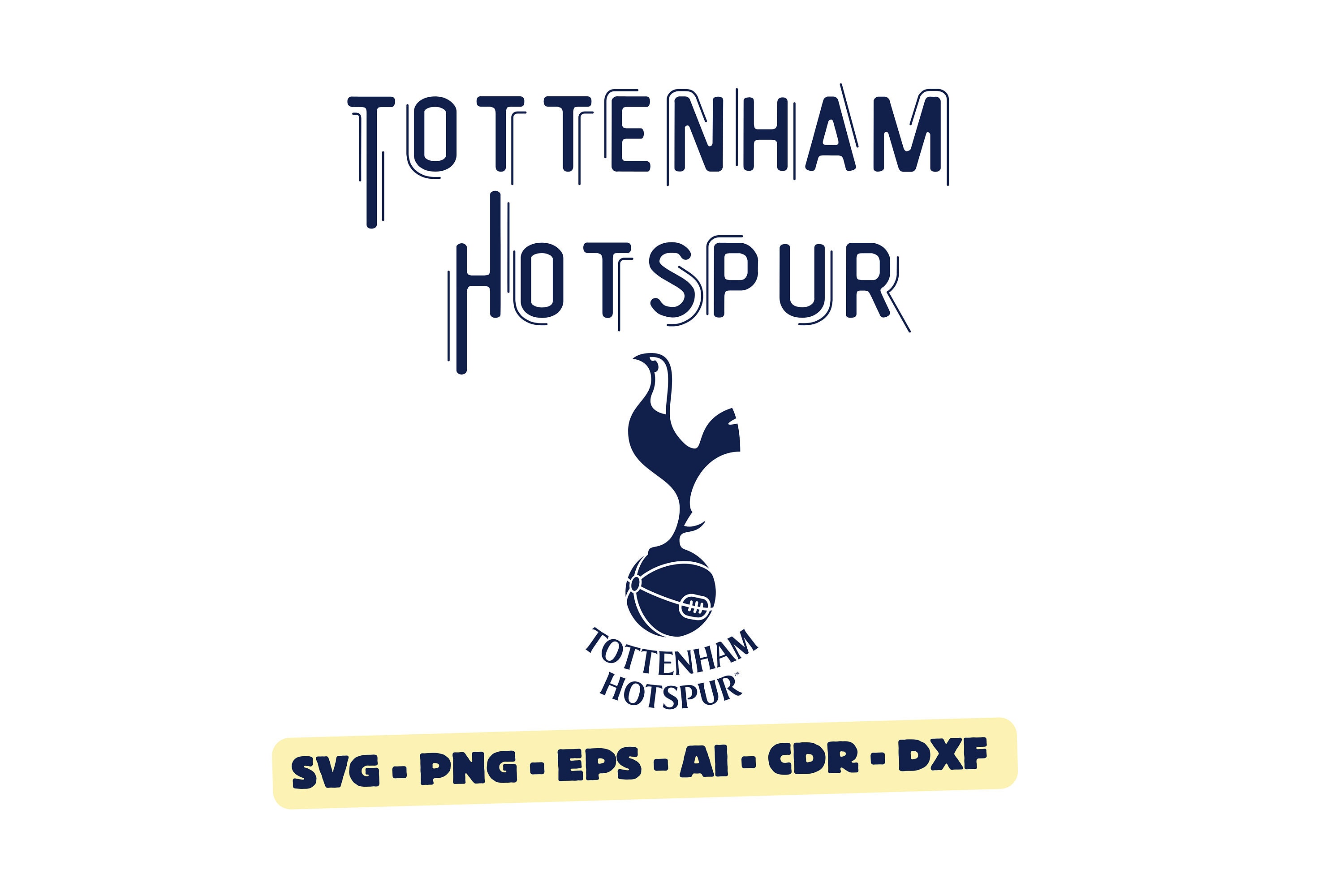 Tottenham Hotspur FC Logo PNG Transparent & SVG Vector - Freebie