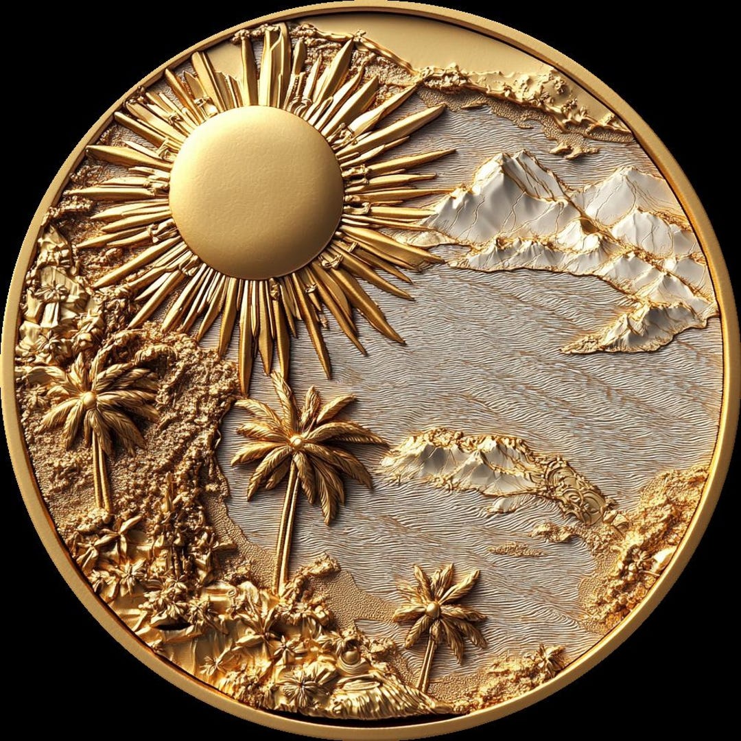 Philippines Coin 3D Embossing Design: Fiber Laser Engraving File - Etsy