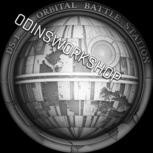 u- Die DEATH STAR Münze 3d Prägedateien, Faserlaser Gravur Designs, Münzgravur Tiefe Karte Laserschnitt Datei Design. EDC tiefen Karte