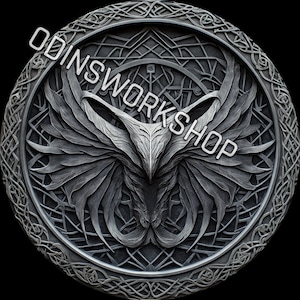 u- Angel of Death 4K PNG & STL 3d Prägedateien, Faserlasergravur Designs, Münzgravur Tiefenkarte Laserschnitt Dateidesign. EDZ