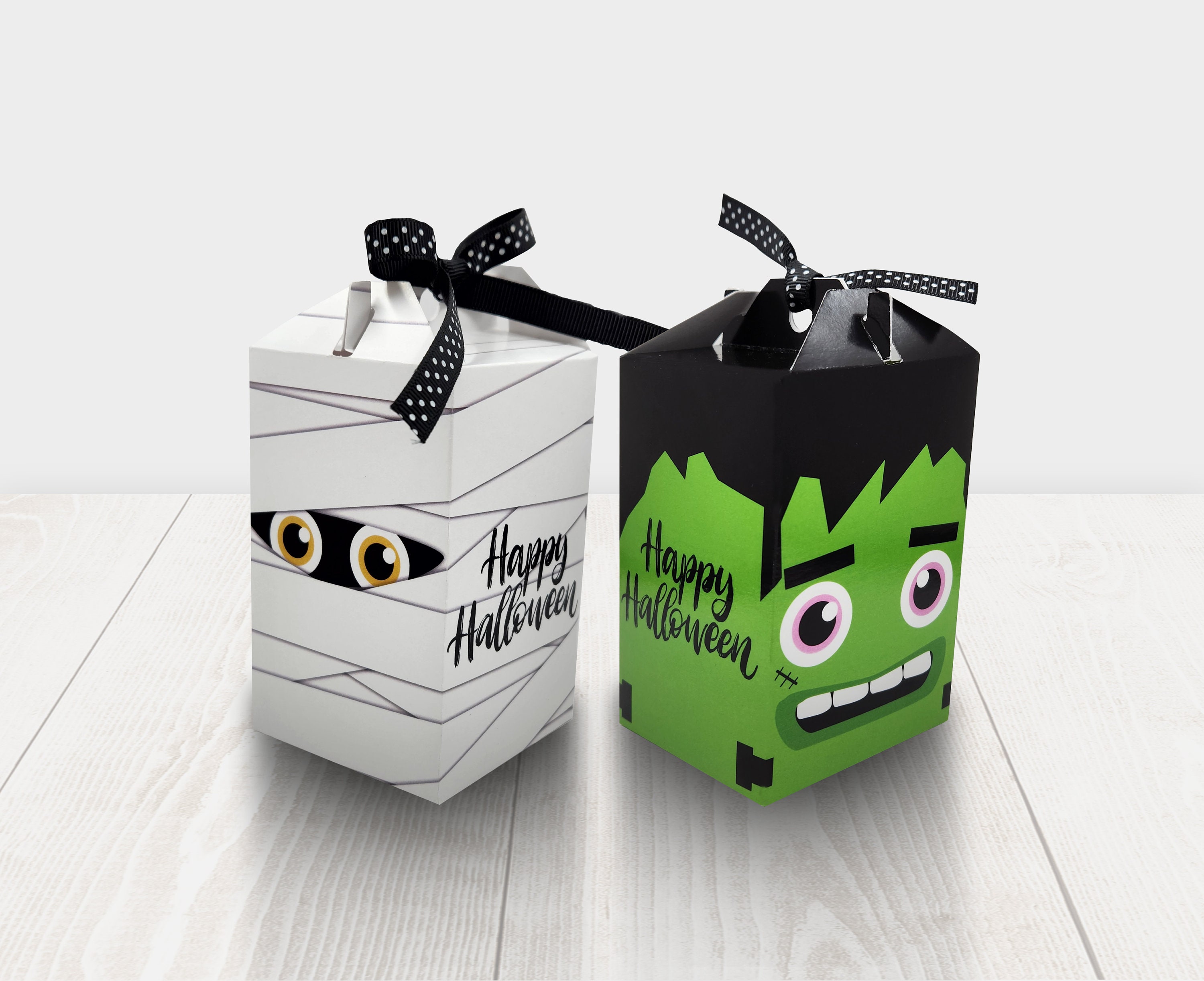 Halloween Favor Boxes / Halloween Treat Boxes / Halloween Etsy
