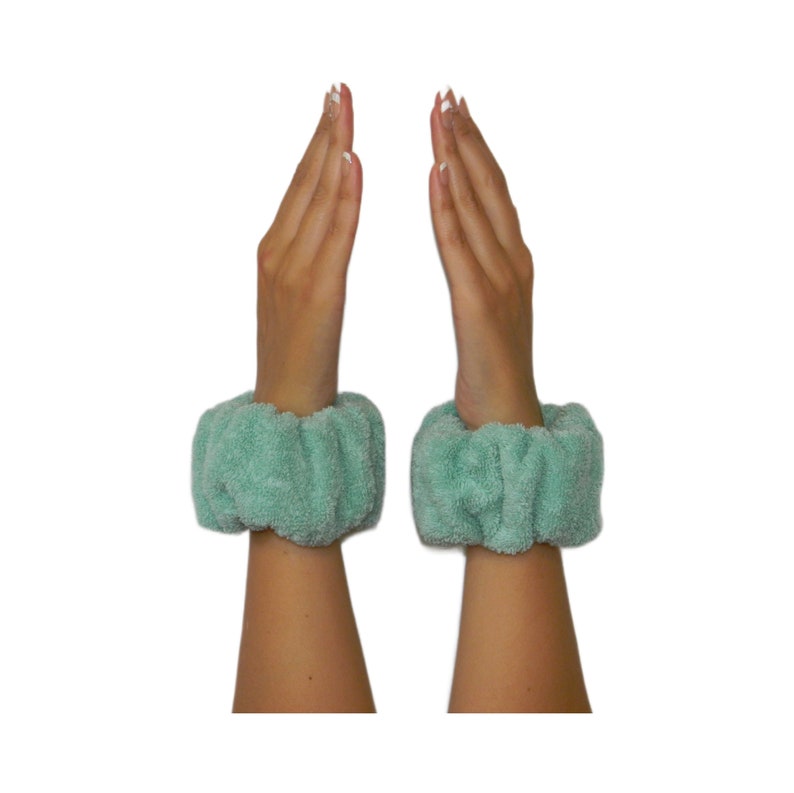 WristBrella® PATENTED Absorbent Skincare Wristbands - 100% cotton