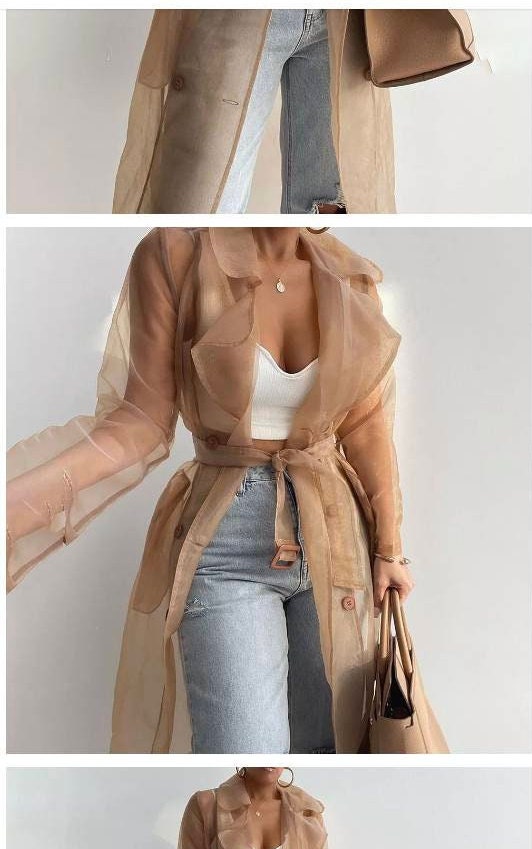 Sheer Jacket - Etsy