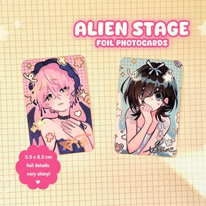 Alien Stage Foil Photocards - Mizi Sua Till Ivan